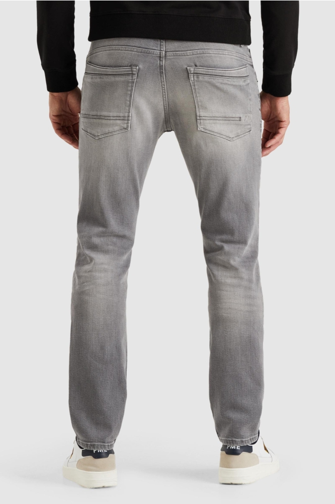 PME legend grijze heren jeans | Model achteraanzicht