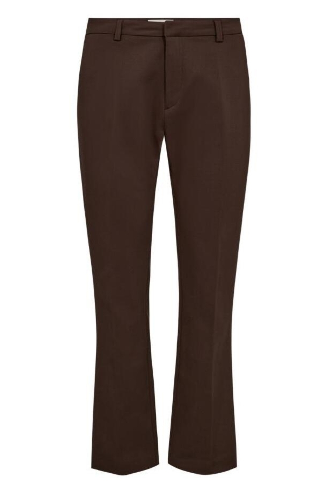 Freequent bruine dames broek | Vooraanzicht