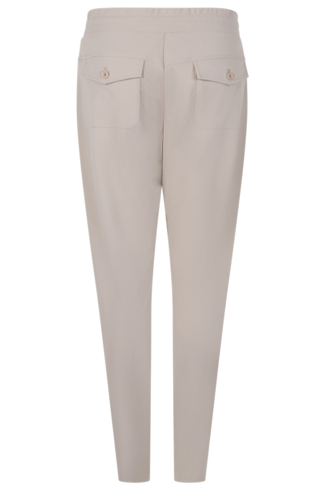 Zoso zand dames broek | Achteraanzicht