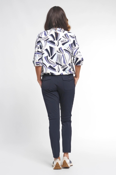 Zoso blauwe dames broek | 