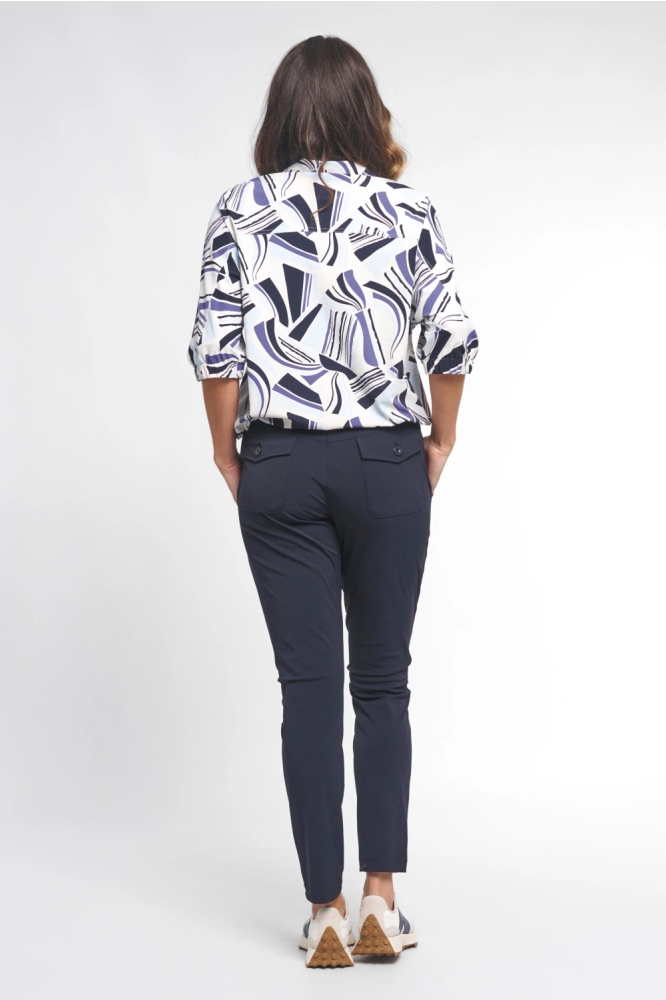 Zoso blauwe dames broek | 