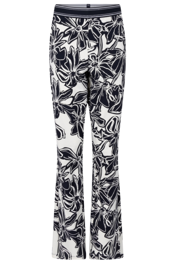 Zoso blauwe dames broek | Vooraanzicht