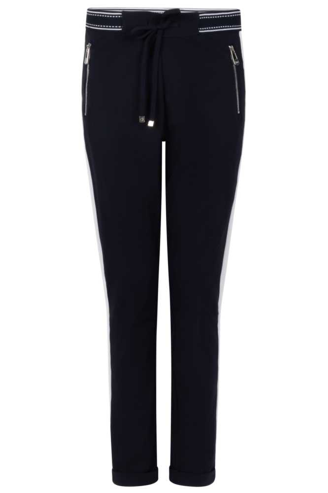 Zoso blauwe dames broek | Vooraanzicht