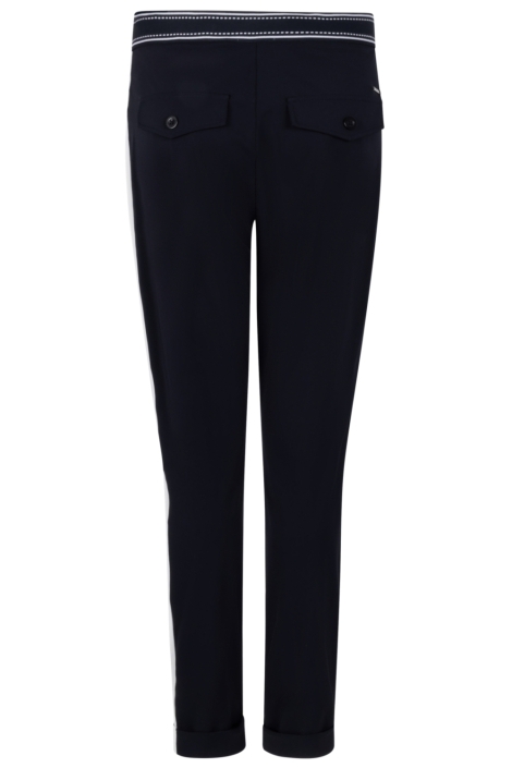 Zoso blauwe dames broek | Achteraanzicht