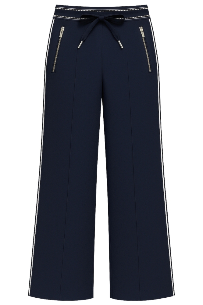 Zoso blauwe dames broek | Vooraanzicht