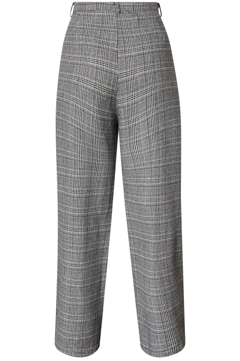 SisterS point grijze dames broek | Achteraanzicht