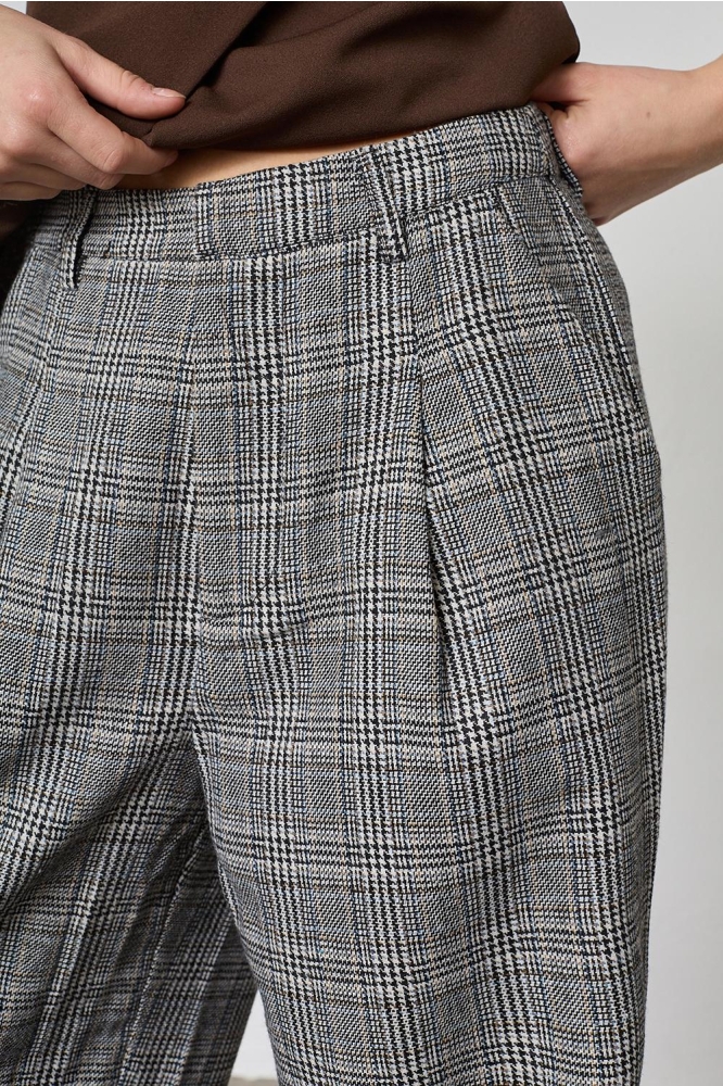 SisterS point grijze dames broek | Close up