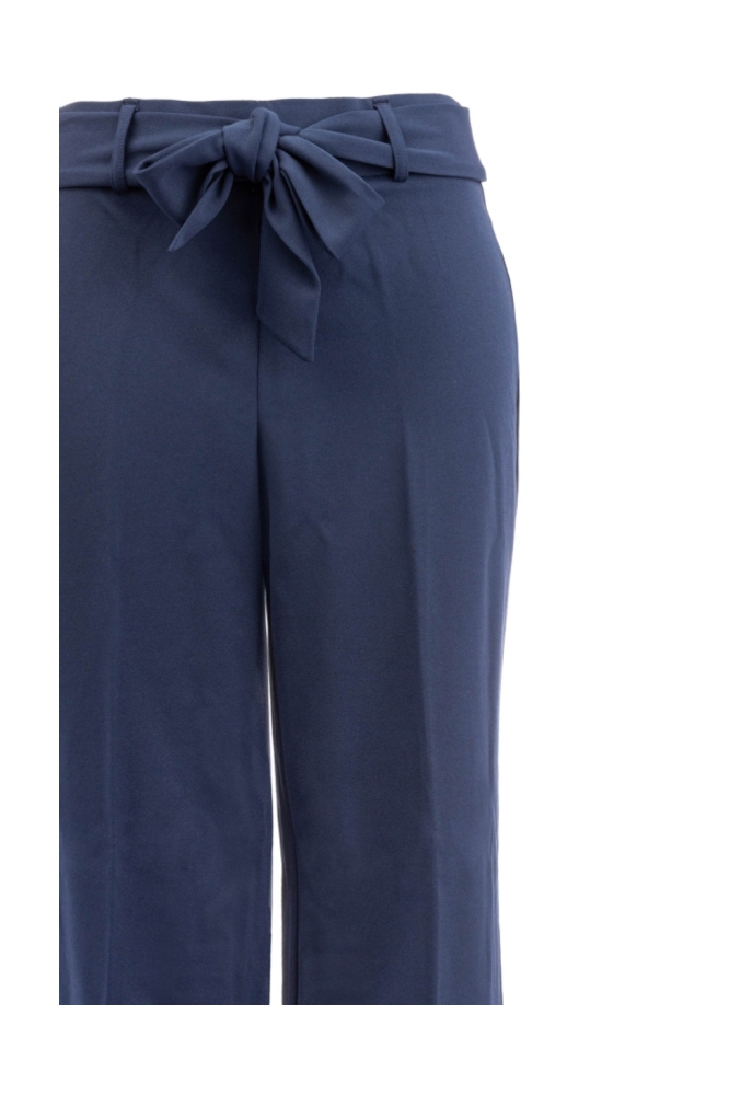 NED blauwe dames broek | Close up