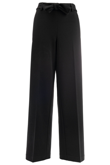 NED CASPER CREPE WOVEN ELASTAN 26S2 U245 01 BLACK