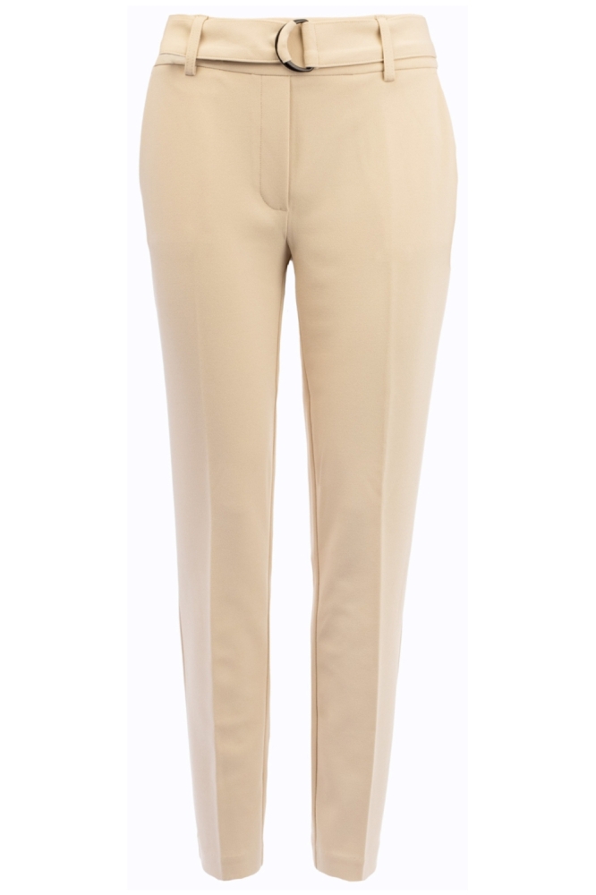 NED beige dames broek | Vooraanzicht