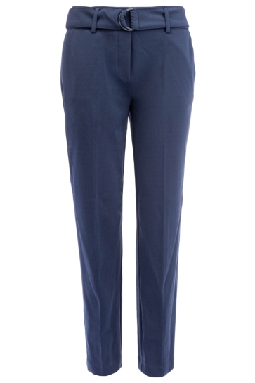 NED Broek JILLIAN CREPE WOVEN ELASTAN 26S2 U245 02 MARINE