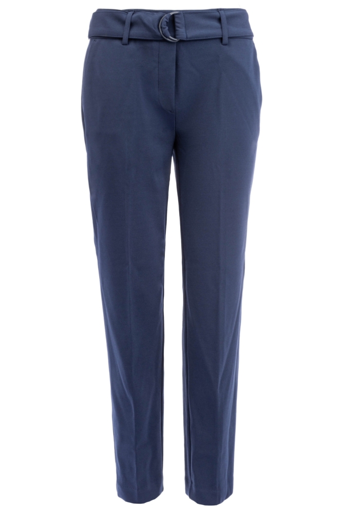 NED blauwe dames broek | Vooraanzicht