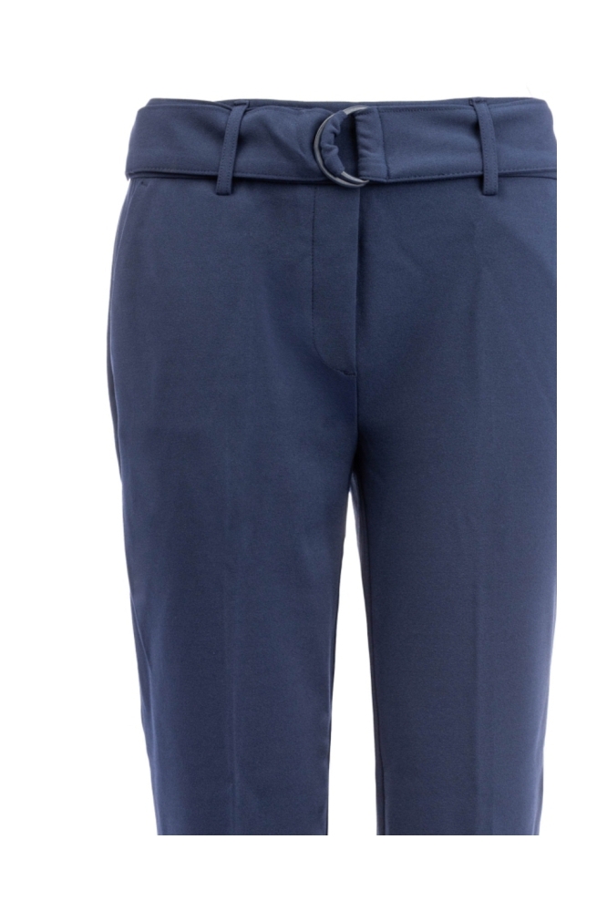 NED blauwe dames broek | Close up