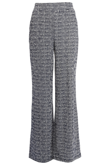 NED blauwe dames broek | Vooraanzicht