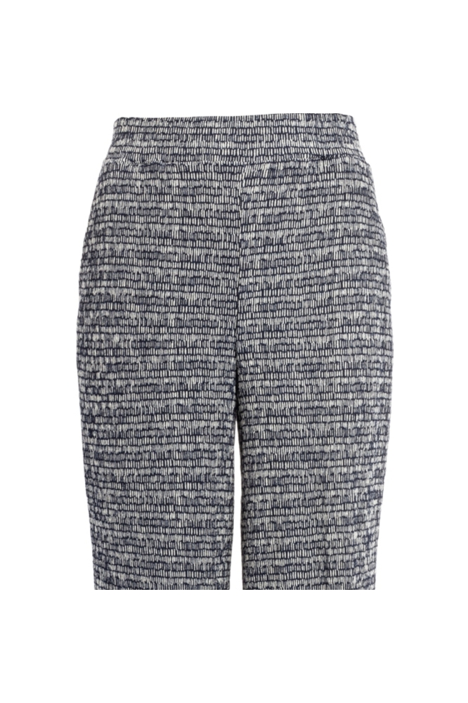 NED blauwe dames broek | Close up