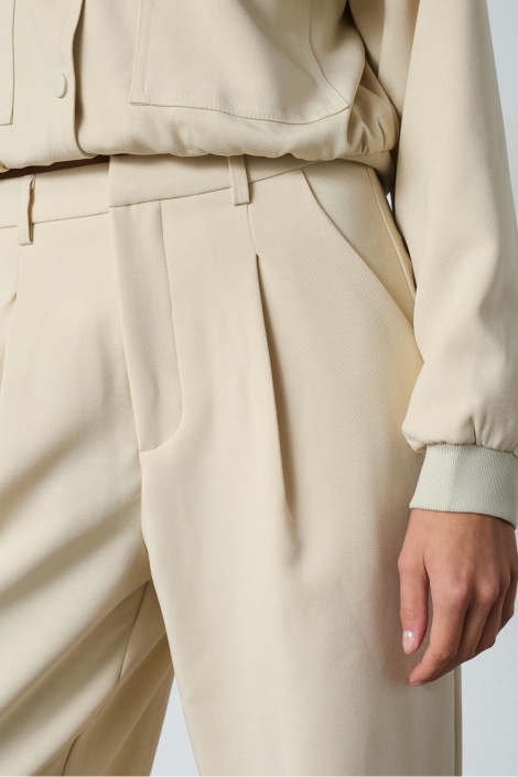 SisterS point beige dames broek | Close up