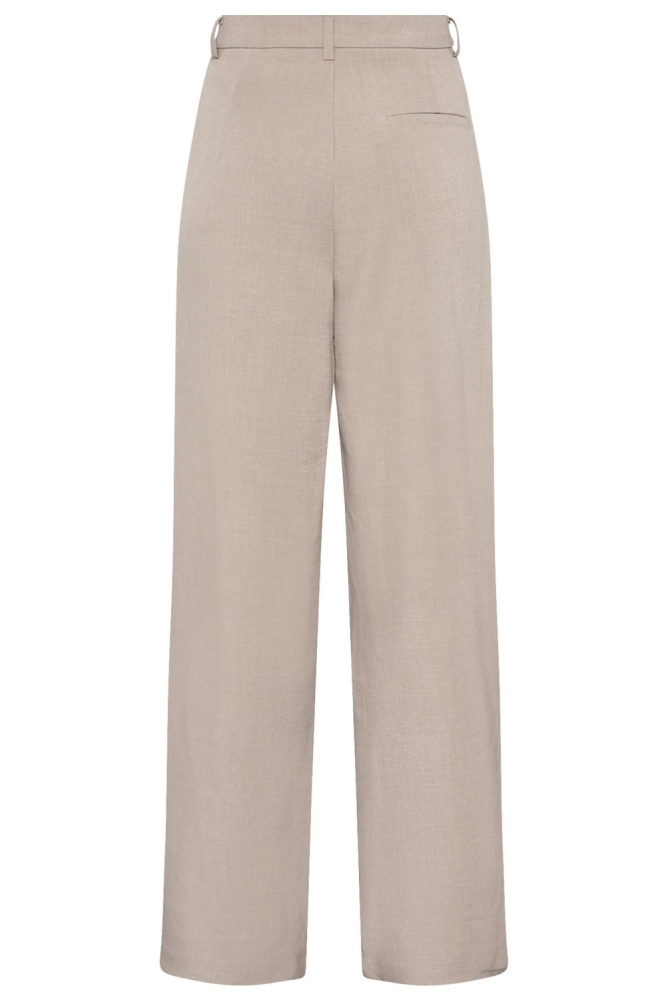 SisterS point camel dames broek | Achteraanzicht