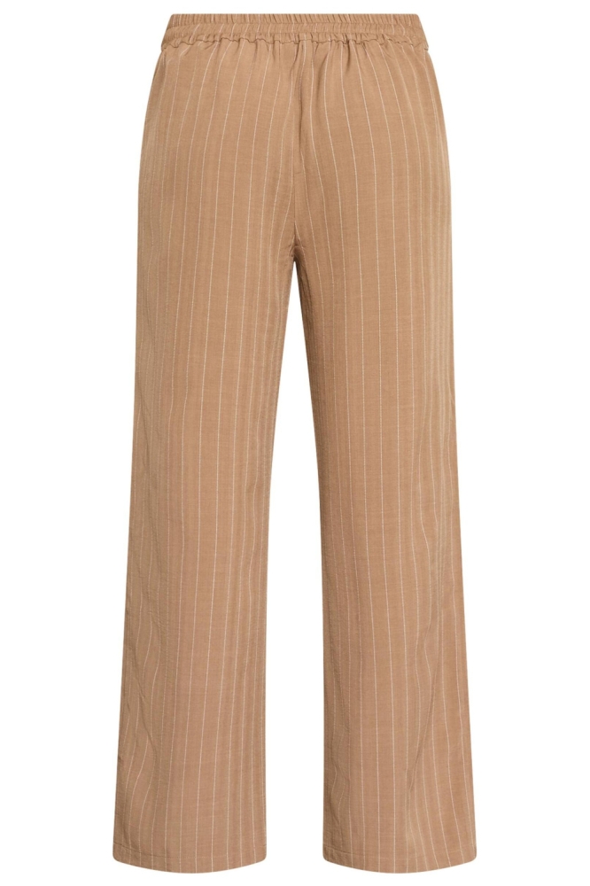 SisterS point camel dames broek | Achteraanzicht