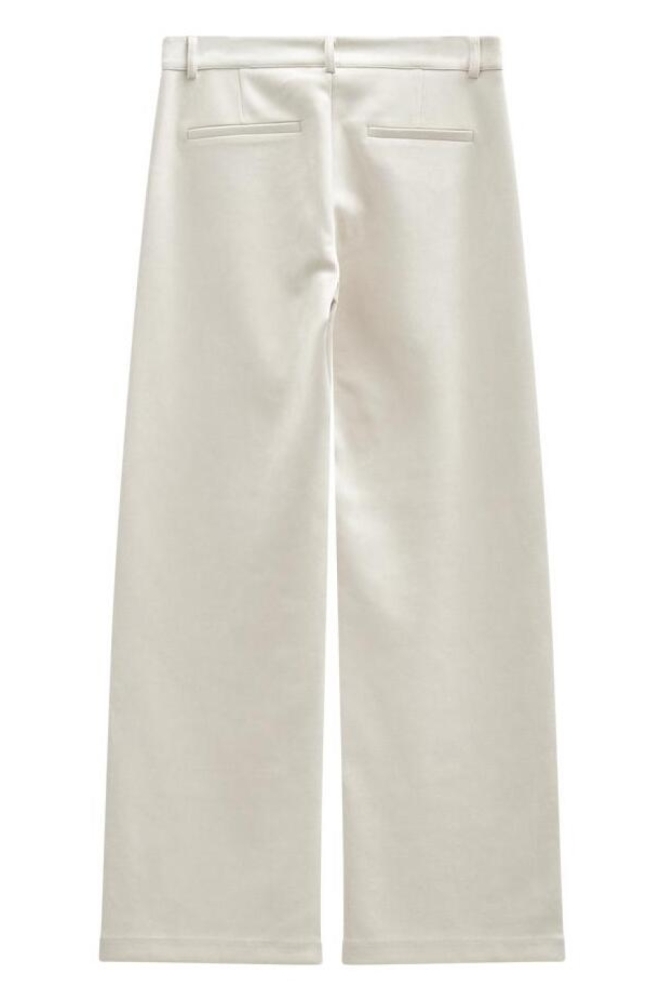 Freequent beige dames broek | Achteraanzicht