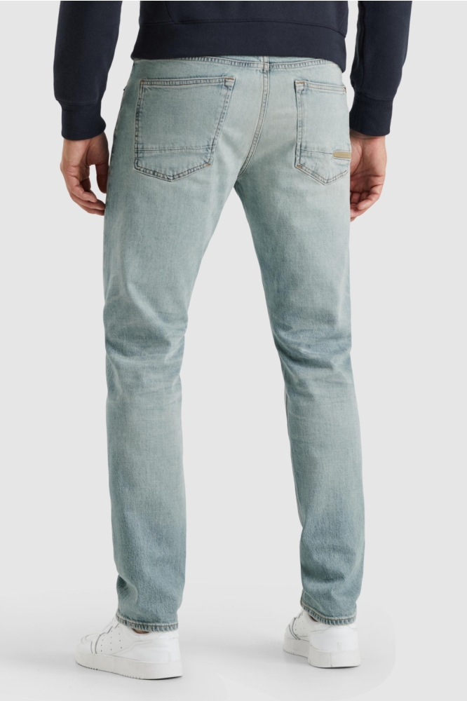 Cast Iron blauwe heren jeans | Achteraanzicht