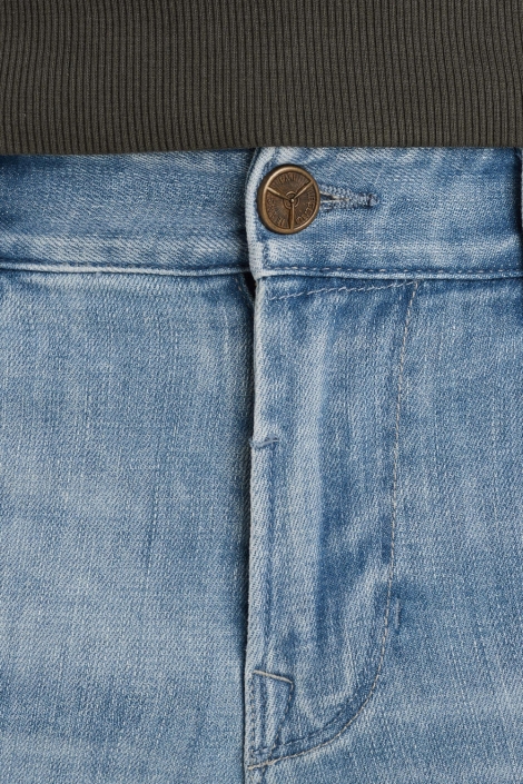 PME legend blauwe heren jeans | Close up