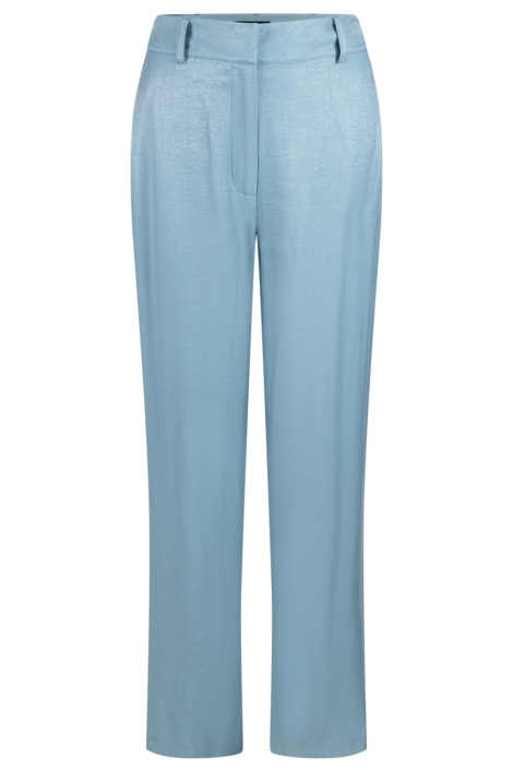 Juffrouw Jansen blauwe dames broek | Vooraanzicht