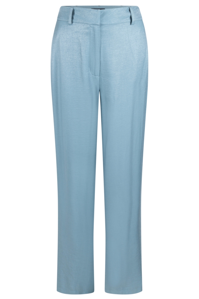 Juffrouw Jansen blauwe dames broek | Vooraanzicht