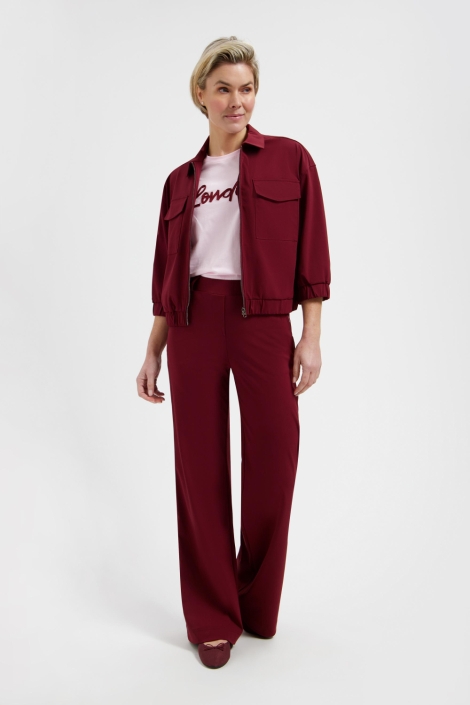 Lady Day bordeaux dames broek | Model