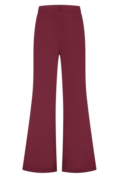Lady Day bordeaux dames broek | Achteraanzicht