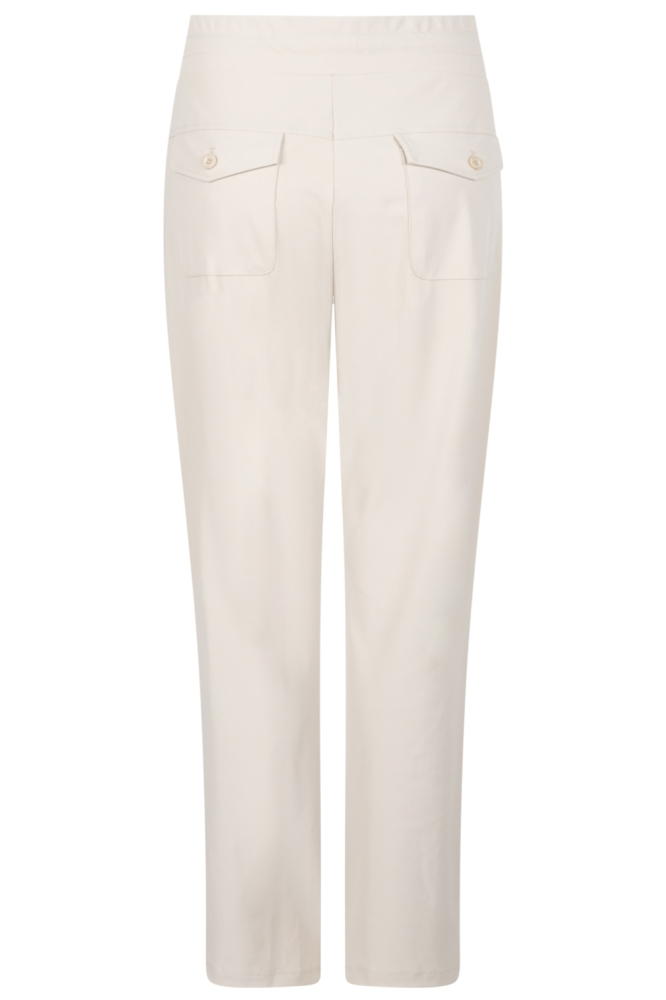 Zoso beige dames broek | Achteraanzicht