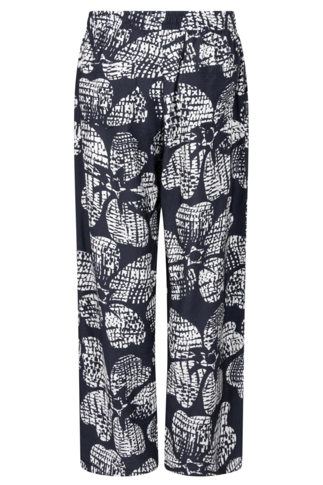 Zoso blauwe dames broek | Achteraanzicht