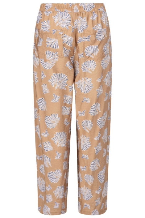 Zoso camel dames broek | Achteraanzicht