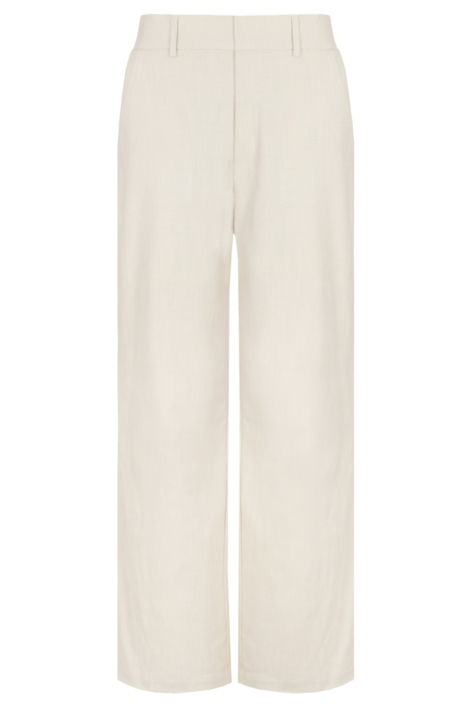 C&S The Label beige dames broek | Vooraanzicht