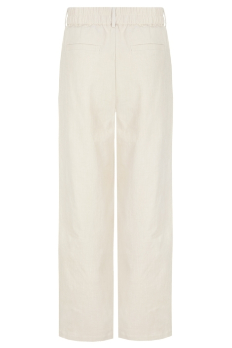 C&S The Label beige dames broek | Achteraanzicht