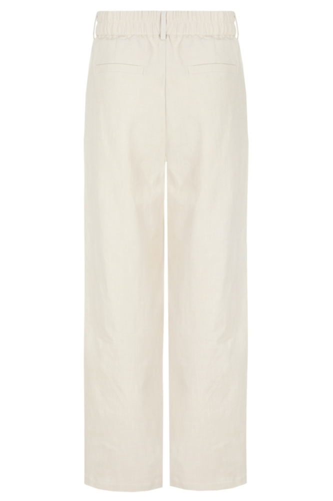C&S The Label beige dames broek | Achteraanzicht