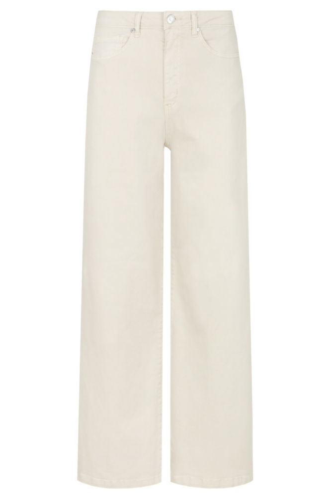 C&S The Label beige dames broek | Vooraanzicht