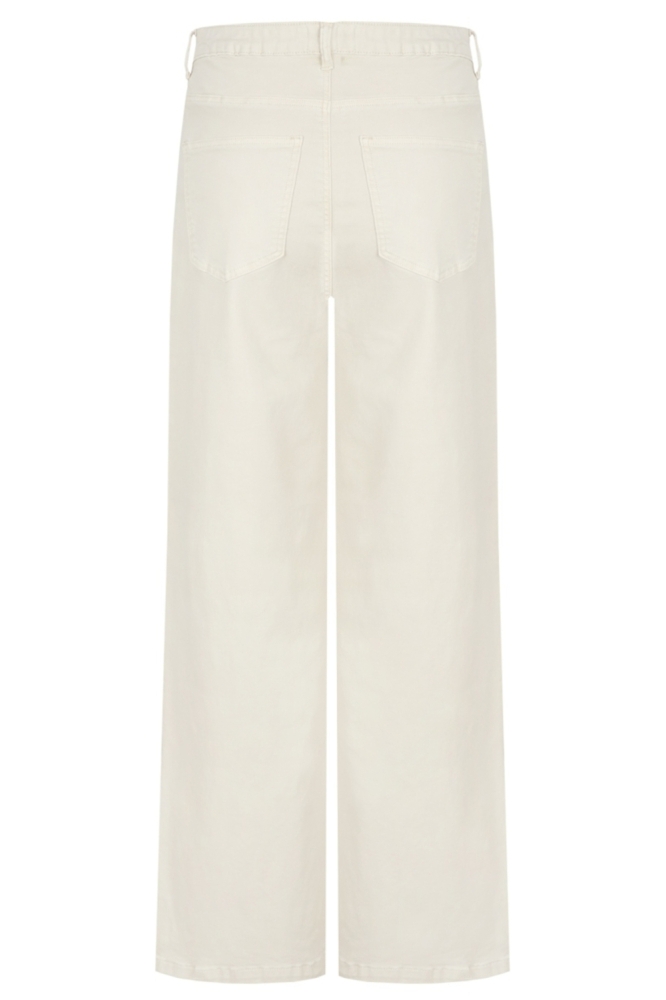 C&S The Label beige dames broek | Achteraanzicht