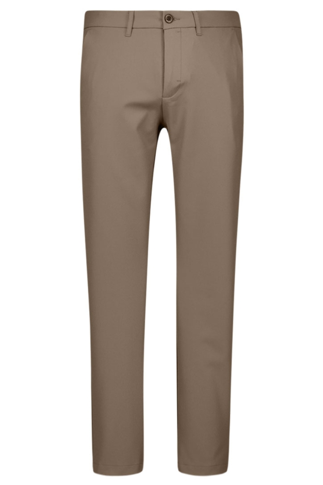 NO-EXCESS bruine heren broek | Vooraanzicht