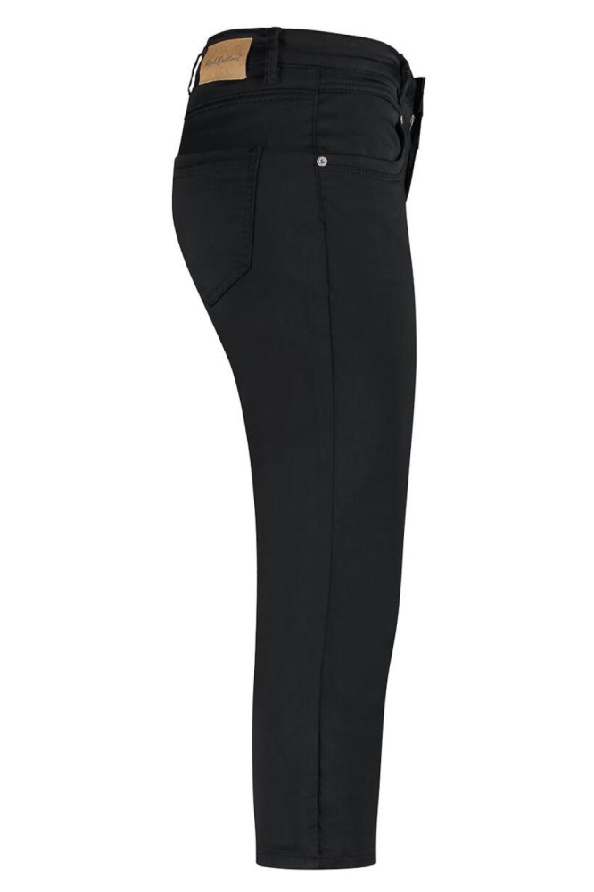 Red Button zwarte dames broek | Zijaanzicht