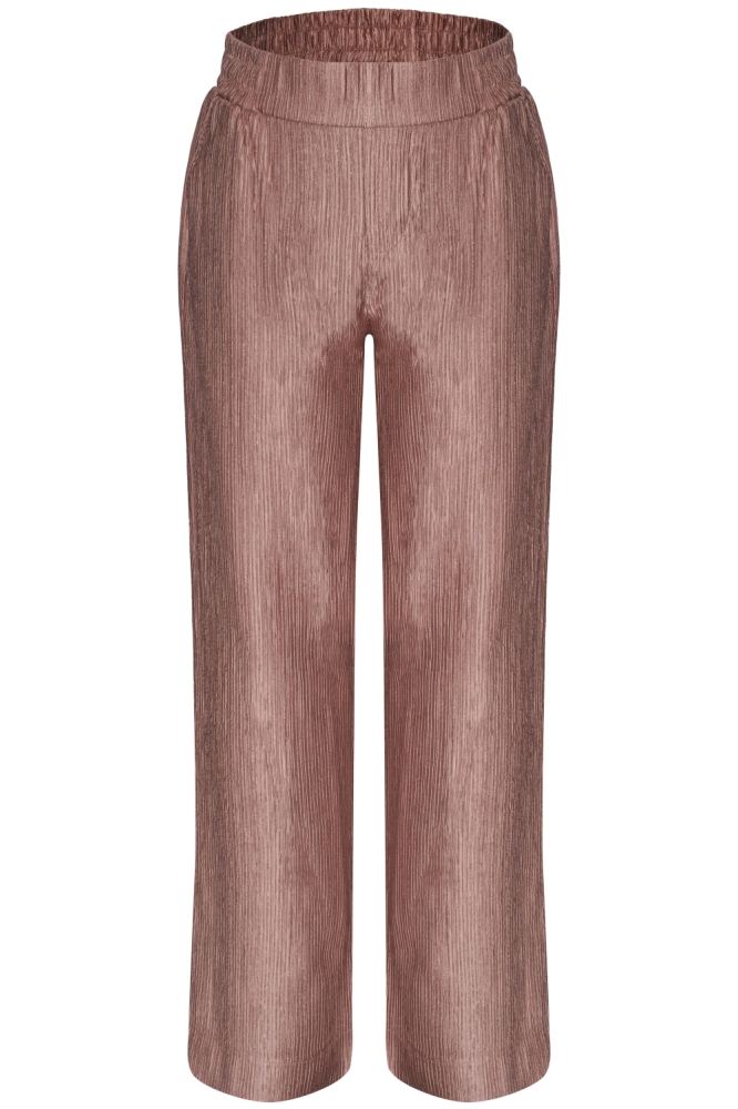 Kimara bronzen dames broek | Vooraanzicht