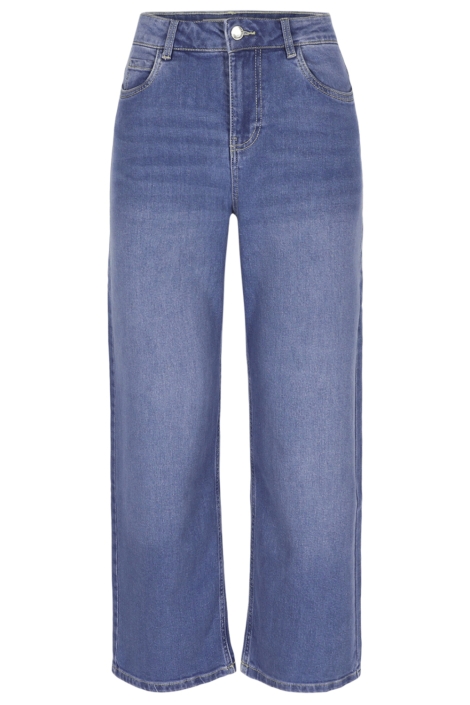 LolaLiza blauwe dames jeans | Vooraanzicht