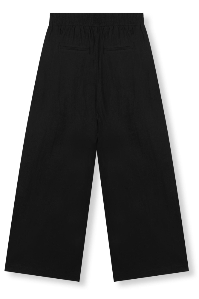 Refined Department zwarte dames broek | Achteraanzicht