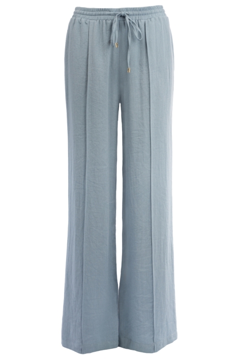 NED blauwe dames broek | Vooraanzicht