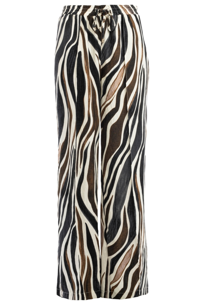 NED bruine dames broek | Vooraanzicht