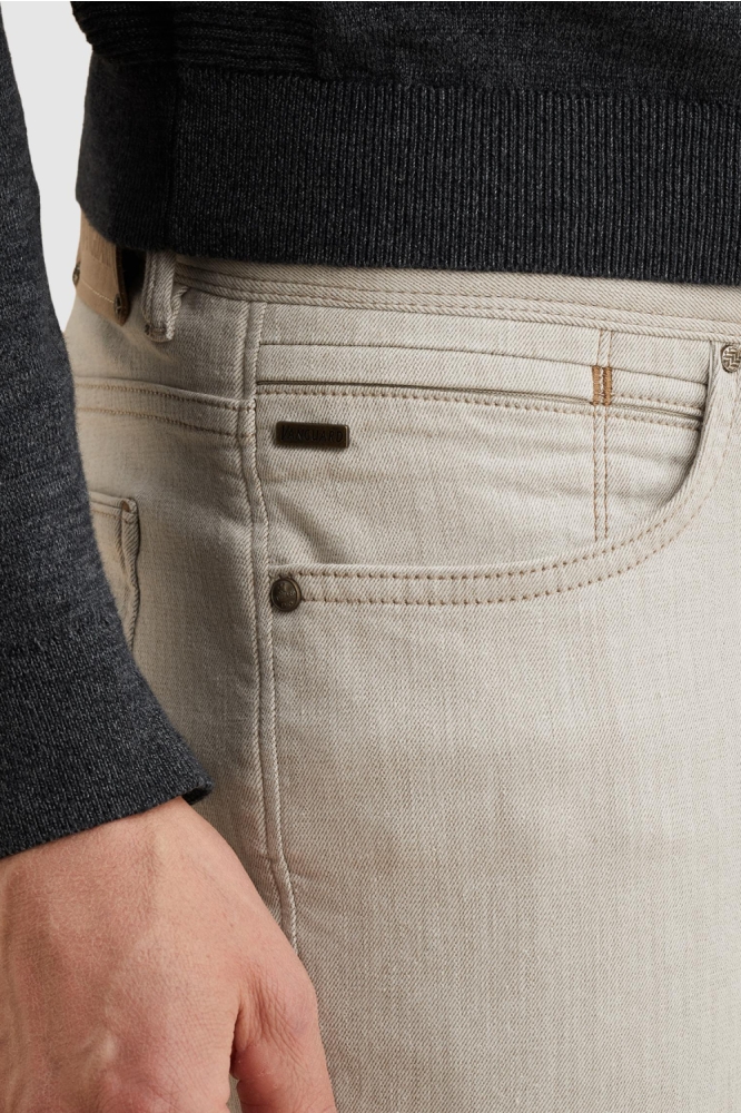 Vanguard beige heren jeans | Close up