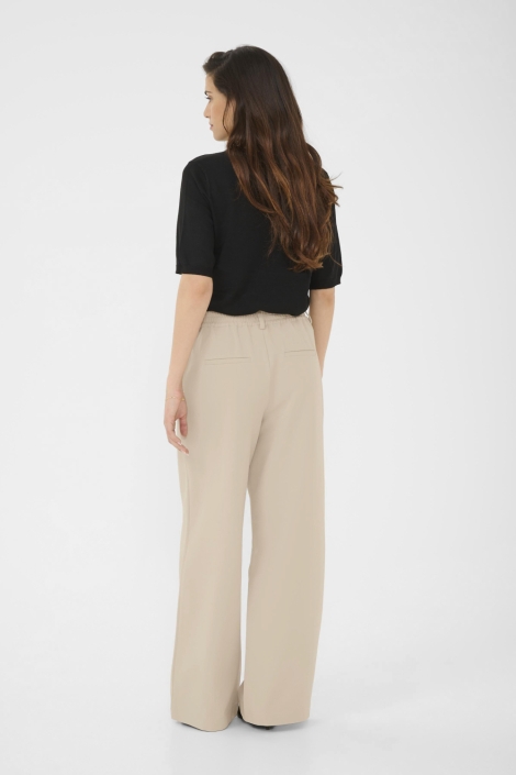 Kaffe ecru dames broek | Model