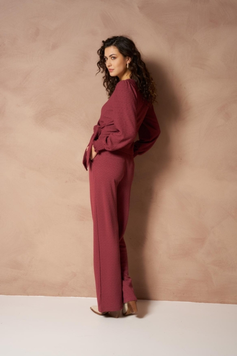 Lofty Manner rode dames broek | Model