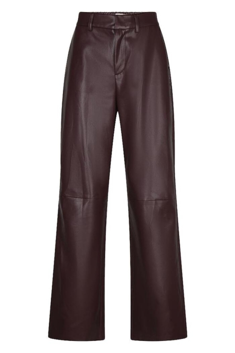 EsQualo bordeaux dames broek | Vooraanzicht