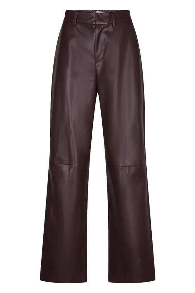 EsQualo bordeaux dames broek | Vooraanzicht