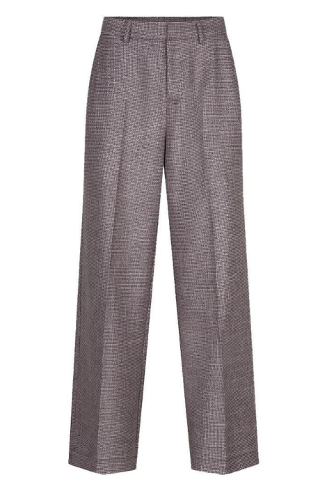 EsQualo bordeaux dames broek | Vooraanzicht